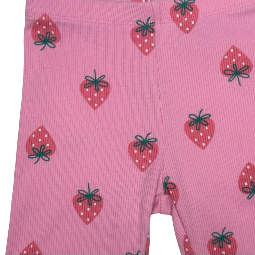 Cat & Jack Ribbed Strawberry Bike‎ Shorts